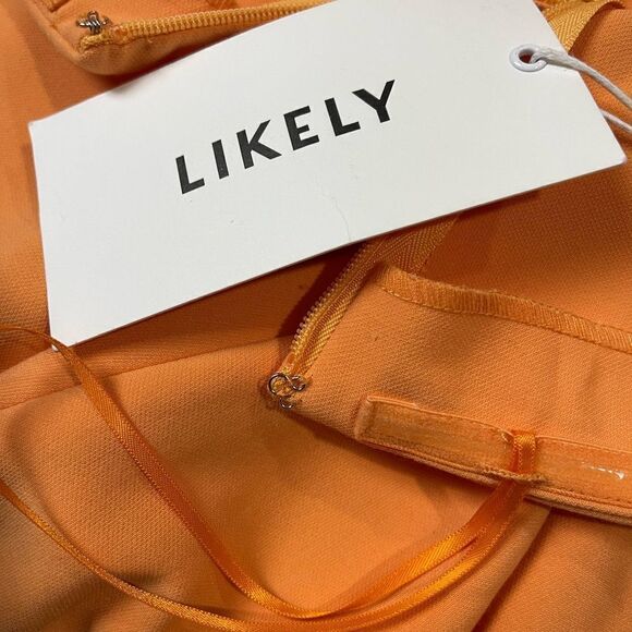 Likely Women's Laurens Dress
In Mandarin Sun Tangerine Barbie Core Strapless NWT - Picture 8 of 17